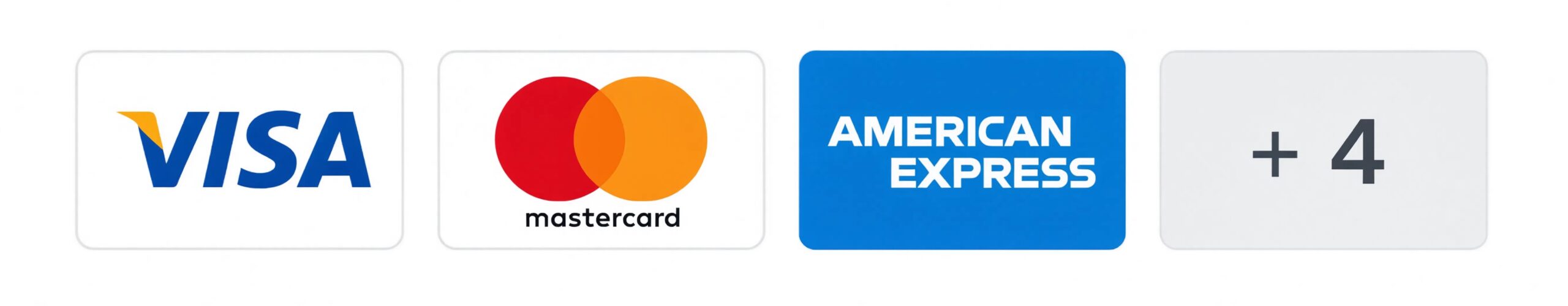 Visa Mastercard Amex Apple Pay